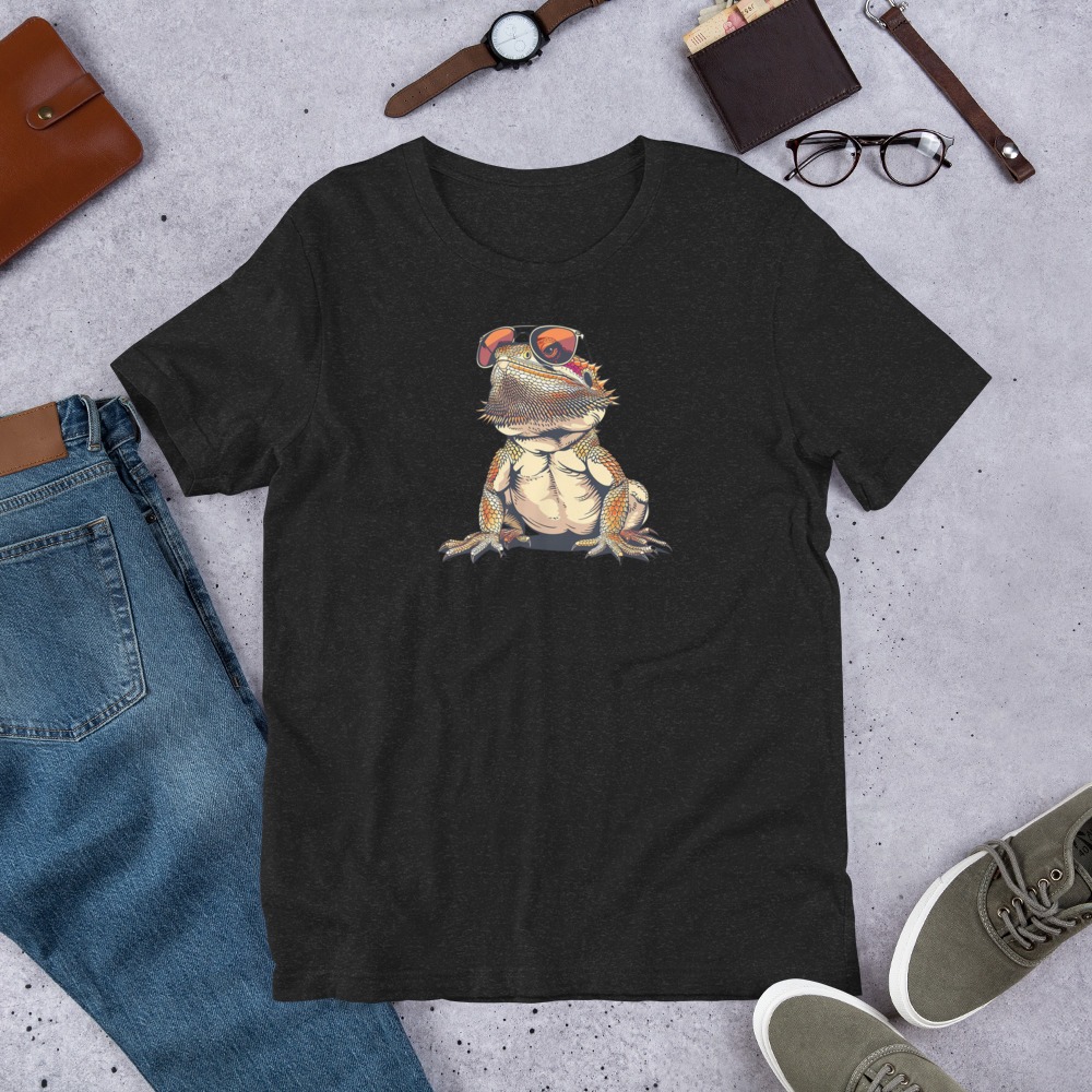 Aviator Lizard unisex t-shirt